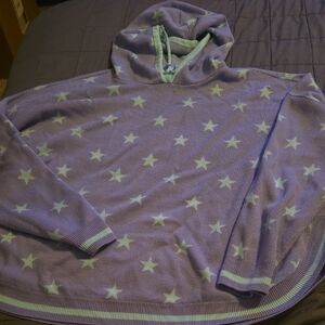 Crown & Ivy Lavender and Mint Hoodie